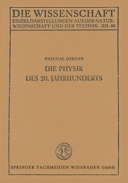 Produktbild: Die Physik des 20. Jahrhunderts