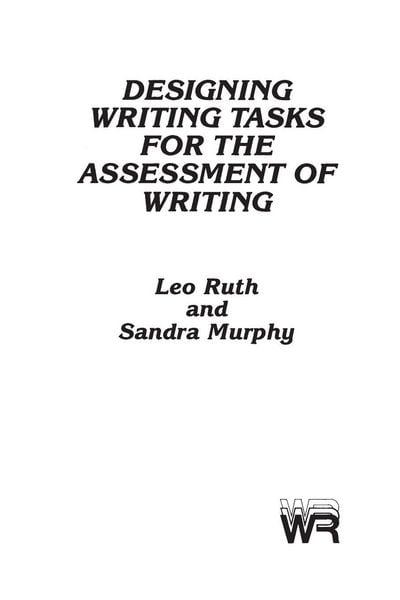 Produktbild: Designing Writing Tasks for the Assessment of Writing