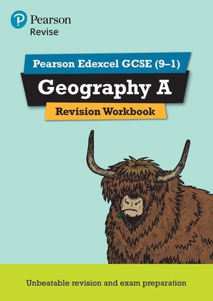 Produktbild: Pearson REVISE Edexcel GCSE Geography A Revision Workbook - for 2026, 2027 exams