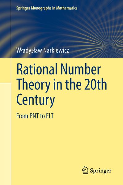 Produktbild: Rational Number Theory in the 20th Century