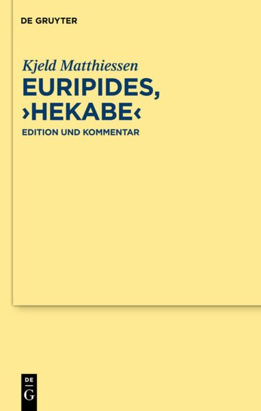 Produktbild: Euripides, "Hekabe"