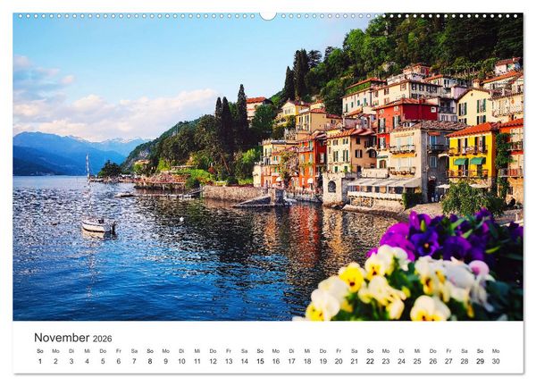 Produktbild: Traumdestination Italien (Wandkalender 2026 DIN A2 quer), CALVENDO Monatskalender