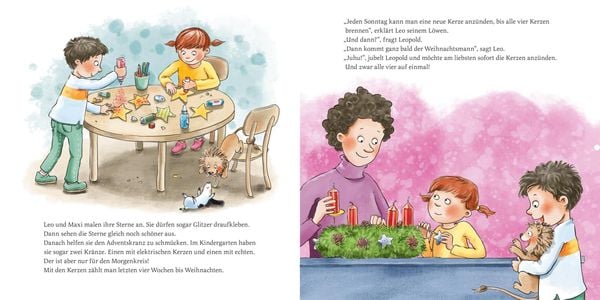 Produktbild: LESEMAUS 163: Leo und Leopold &ndash; Weihnachten im Kindergarten