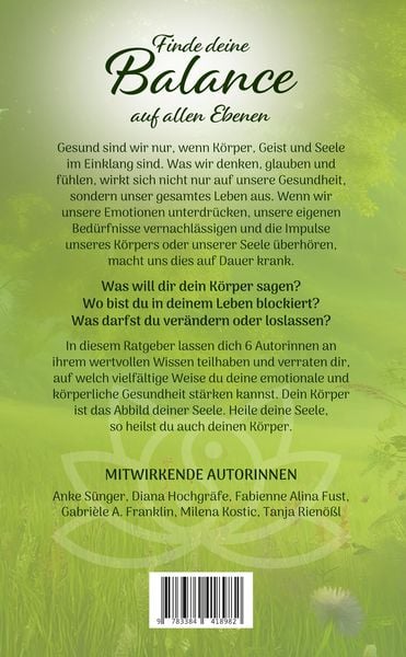 Produktbild: Harmonie f&uuml;r K&ouml;rper & Seele - Finde deine Balance auf allen Ebenen