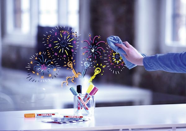 Produktbild: EDDING&reg; Glasboard Marker 95, schwarz