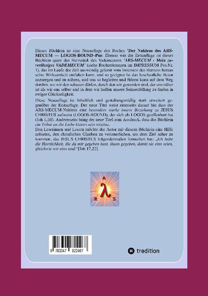Produktbild: Der Ars-Mecum-Nukleus -- Logos-Bound