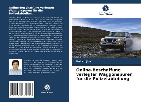 Produktbild: Online-Beschaffung verlegter Waggonspuren f&uuml;r die Polizeiabteilung