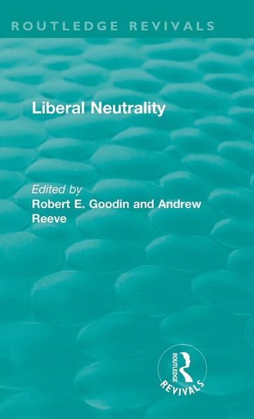 Produktbild: Liberal Neutrality