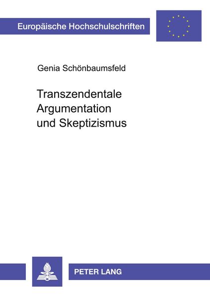 Produktbild: Transzendentale Argumentation und Skeptizismus