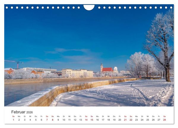 Produktbild: Deutschland: Magdeburg, Stadtansichten und Umgebung (Wandkalender 2026 DIN A4 quer), CALVENDO Monatskalender