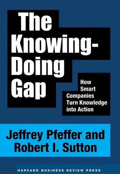 Produktbild: The Knowing-Doing Gap