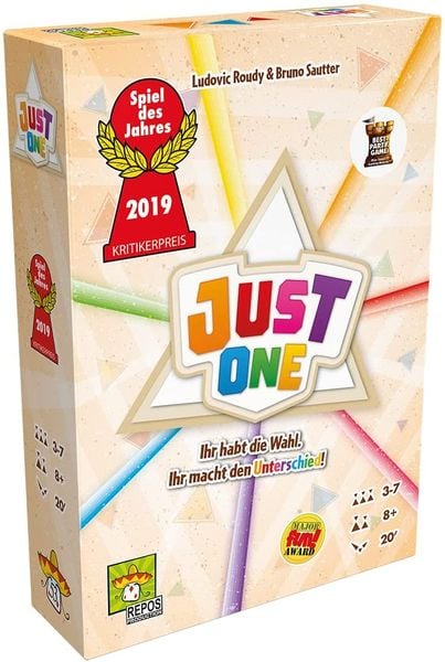 Just One, Spiel des Jahres 2019