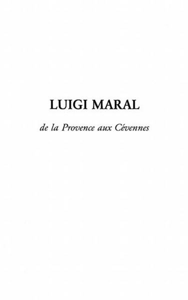 Produktbild: Luigi Maral