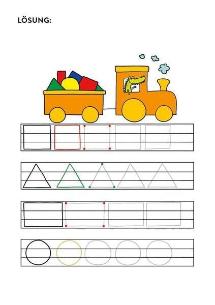 Produktbild: Mein bunter Lernspielblock &ndash; Vorschule: Formen, Mengen und Laute