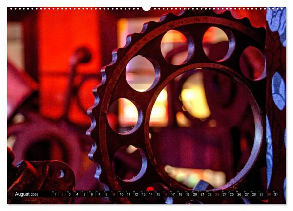 Produktbild: Industrie-Kultur 2026 (Wandkalender 2026 DIN A2 quer), CALVENDO Monatskalender