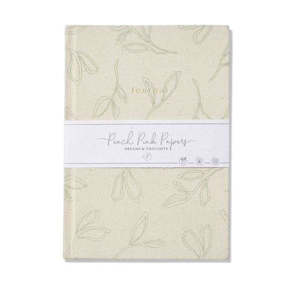 Recycled Cotton Notizbuch, cotton, 14x20cm, 96 Seiten,