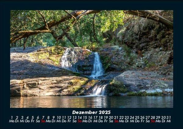 Produktbild: Wasserf&auml;lle 2025 Fotokalender DIN A5