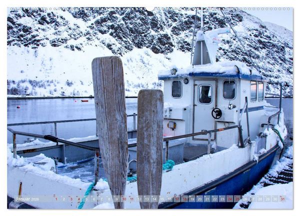 Produktbild: Lyngener Alpen Nord-Norwegen (Wandkalender 2026 DIN A2 quer), CALVENDO Monatskalender