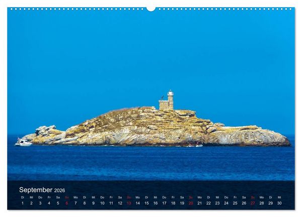 Produktbild: Zauberhaftes Elba (hochwertiger Premium Wandkalender 2026 DIN A2 quer), Kunstdruck in Hochglanz
