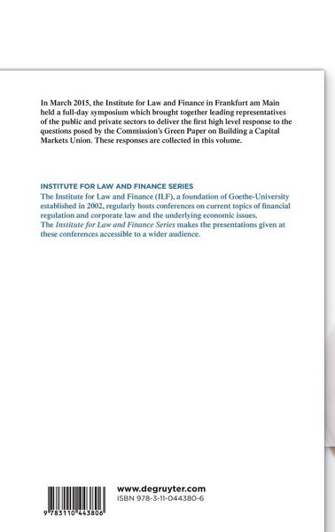 Produktbild: The European Capital Markets Union