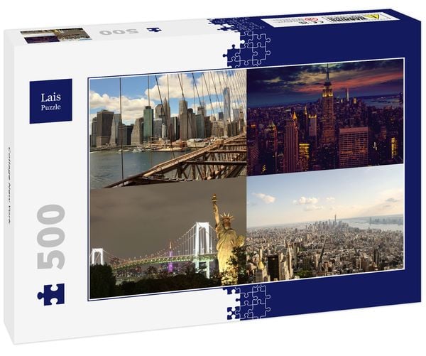 Produktbild: Lais Puzzle Collage New York 500 Teile