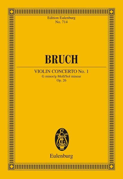 Produktbild: Violin Concerto No. 1 G minor
