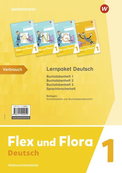 Flex und Flora - Ausgabe 2021. Themenhefte 1 Lernpaket Deutsch, Taschenbuch von Nadine Pistor,Elke Schnepf-Rimsa, Westermann Schulbuchverlag,