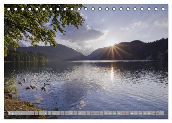 Produktbild: Allg&auml;u-Idylle (Tischkalender 2026 DIN A5 quer), CALVENDO Monatskalender