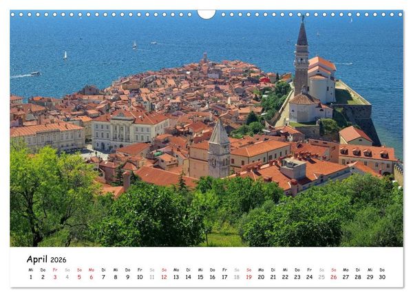 Produktbild: Istrien (Wandkalender 2026 DIN A3 quer), CALVENDO Monatskalender