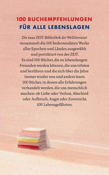 Produktbild: Die neue ZEIT-Bibliothek der Weltliteratur