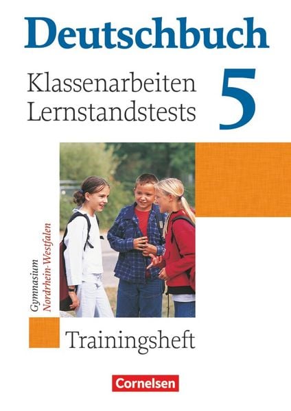 Produktbild: Deutschbuch Gymnasium - Hessen, Nordrhein-Westfalen - 2007 - 5. Klasse - Klassenarbeitstrainer mit L&ouml;sungen