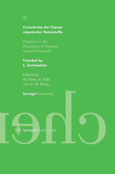 Produktbild: Fortschritte der Chemie organischer Naturstoffe / Progress in the Chemistry of Organic Natural Products 85