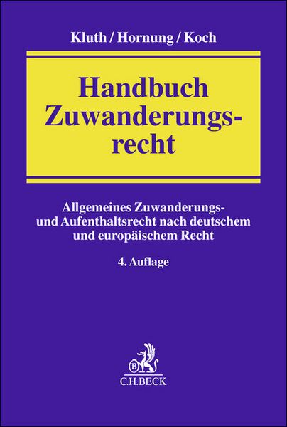 Produktbild: Handbuch Zuwanderungsrecht