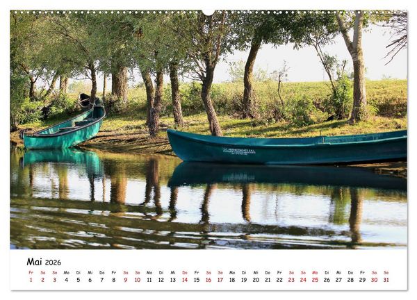 Produktbild: Eine Reise ins magische Donaudelta (Wandkalender 2026 DIN A2 quer), CALVENDO Monatskalender
