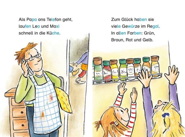 Produktbild: Duden Leseprofi &ndash; Silbe f&uuml;r Silbe: Silbengeschichten f&uuml;r clevere Geschwister, 1. Klasse