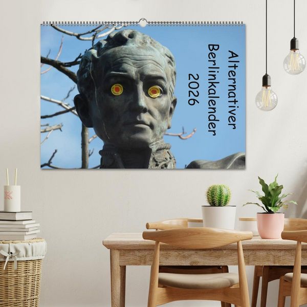 Produktbild: Alternativer Berlinkalender (Wandkalender 2026 DIN A2 quer), CALVENDO Monatskalender