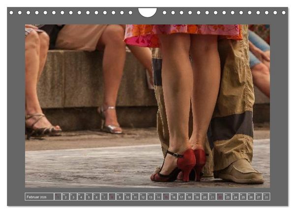 Produktbild: Tango feet (Wandkalender 2026 DIN A4 quer), CALVENDO Monatskalender