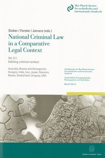 Produktbild: National Criminal Law in a Comparative Legal Context. Vol. 3.1.