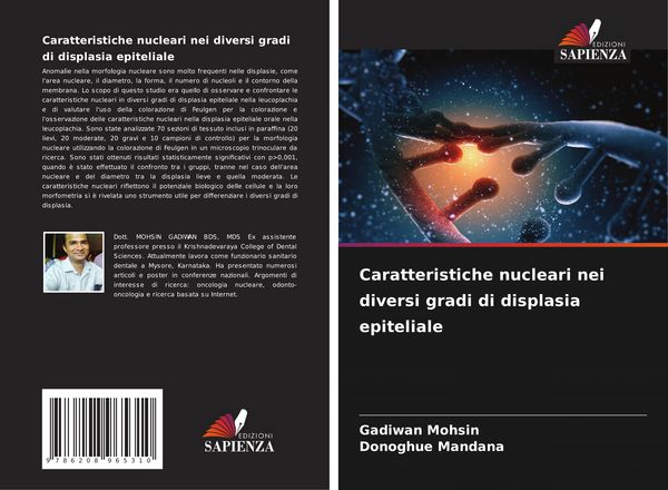 Produktbild: Caratteristiche nucleari nei diversi gradi di displasia epiteliale