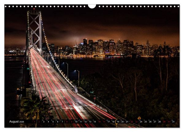 Produktbild: San Francisco Moments (Wandkalender 2026 DIN A3 quer), CALVENDO Monatskalender