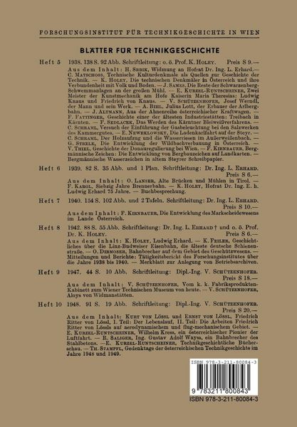 Produktbild: Bl&auml;tter f&uuml;r Technikgeschichte