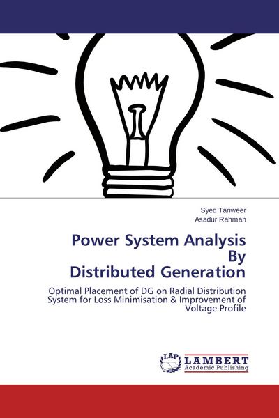 Produktbild: Power System Analysis By Distributed Generation