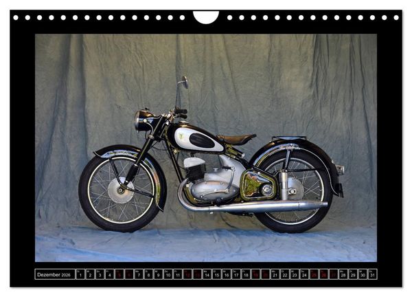 Produktbild: DKW RT 175 - Ein Motorrad der Auto Union (Wandkalender 2026 DIN A4 quer), CALVENDO Monatskalender