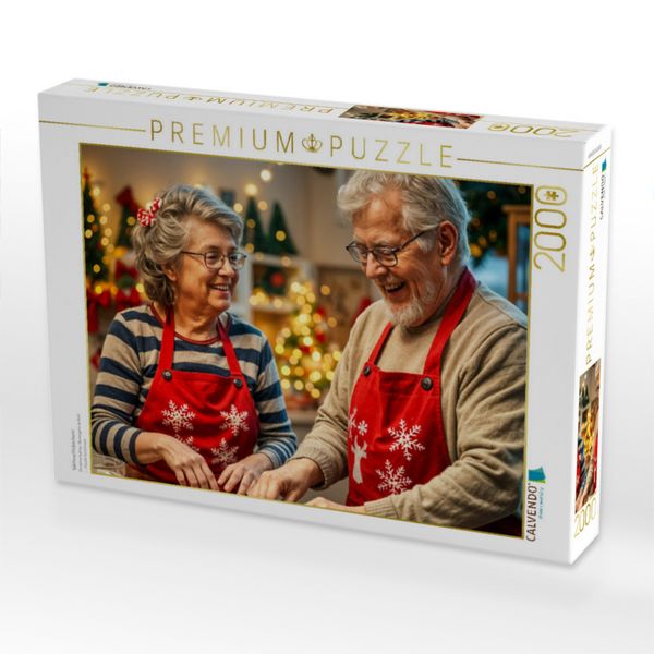Produktbild: CALVENDO Puzzle Weihnachtsb&auml;ckerei | 2000 Teile Lege-Gr&ouml;&szlig;e 90x67cm Foto-Puzzle f&uuml;r gl&uuml;ckliche Stunden