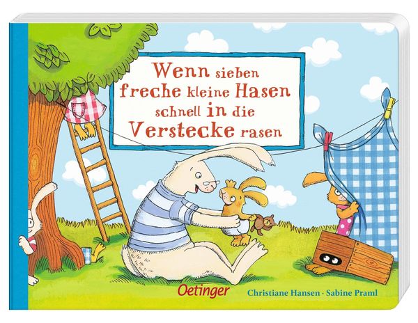 Produktbild: Wenn sieben freche kleine Hasen schnell in die Verstecke rasen