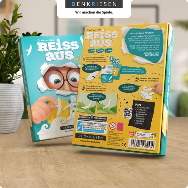 Produktbild: DENKRIESEN - Reiss aus &ndash; "Das mitrei&szlig;ende Partyspiel!"