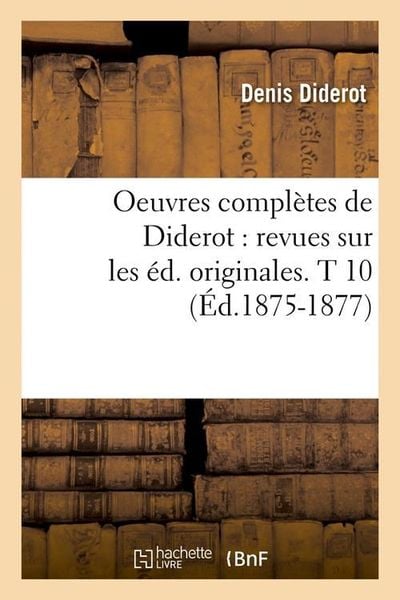 Produktbild: Oeuvres compl&egrave;tes de Diderot