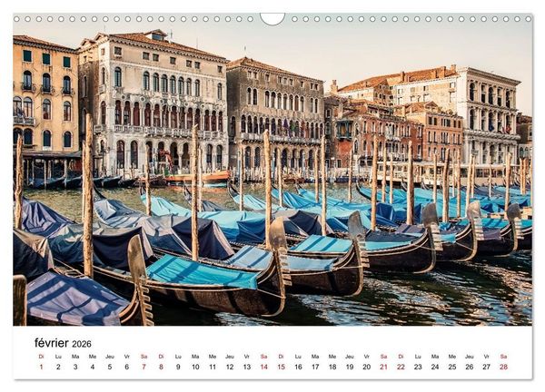 Produktbild: Les merveilles de Venise (Calendrier mural 2026 DIN A3 vertical), CALVENDO calendrier mensuel