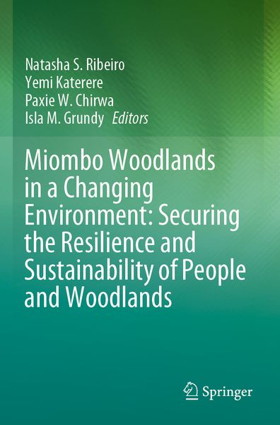 Produktbild: Miombo Woodlands in a Changing Environment: Securing the Resilience and Sustainability of People and Woodlands