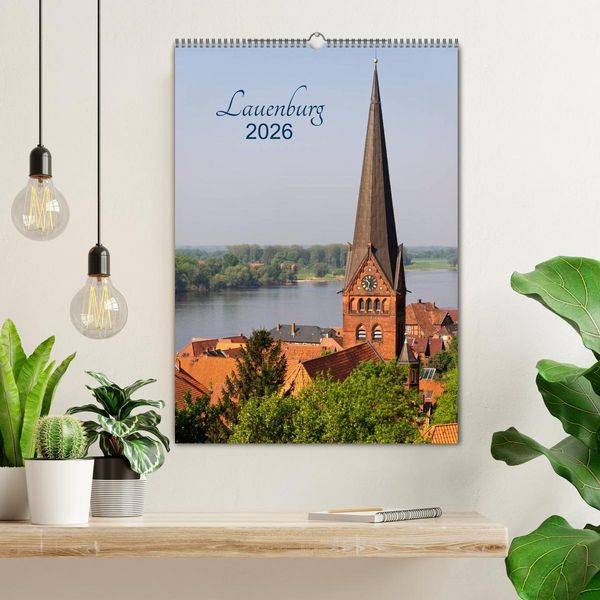 Produktbild: Lauenburg 2026 (Wandkalender 2026 DIN A2 hoch), CALVENDO Monatskalender